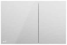 Кнопка управления AlcaPlast Flat AIR-INOX (нержавеющая сталь)