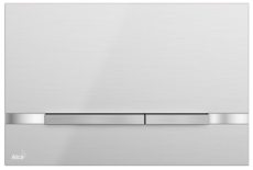 Кнопка управления AlcaPlast Flat STRIPE-INOX (нержавеющая сталь)