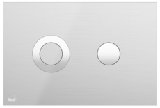 Кнопка управления AlcaPlast Flat TURN-INOX (нержавеющая сталь)