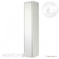 Шкаф-колонна подвесная Акватон Римини (350х1680 мм) белая 1A134603RN010