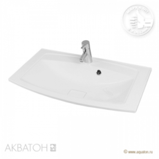 Раковина для мебели Акватон Милан М 800 (800х460 мм) белая 1A70643KML010