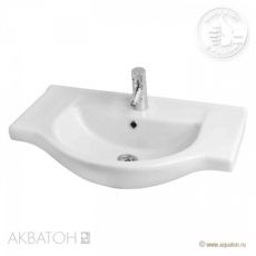 Раковина для мебели Акватон Аквалайн 75 (755х485мм) белая 1WH110237