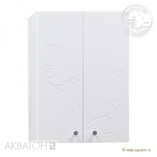 Шкаф двустворчатый Акватон ЛИАНА (601х819мм) белый 1A153003LL010