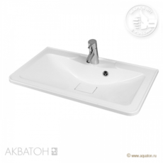 Раковина для мебели Акватон Сиена М 75 (750х440мм) белая 1A70613KSN010