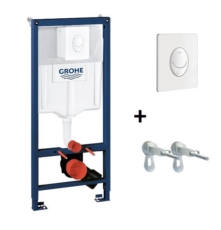Инсталляция для подвесного унитаза Grohe Rapid SL 38722001 (3 в 1 в сборе)