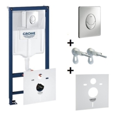 Инсталляция для подвесного унитаза Grohe Rapid SL 38750001 (4 в 1 в сборе)