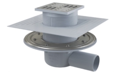 Трап AlcaPlast APV1324 (комбинированный затвор SMART, с зажимным фланцем)