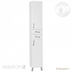 Шкаф-колонна Акватон Дионис правая (325х2020мм) белая 1A122203DS01R