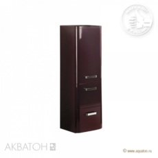 Полуколонна подвесная Акватон Валенсия правая (342х1070мм) гранат 1A123903VA34R