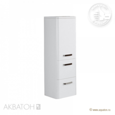 Полуколонна подвесная Акватон Валенсия правая (342х1070) белый жемчуг 1A123903VAG3R