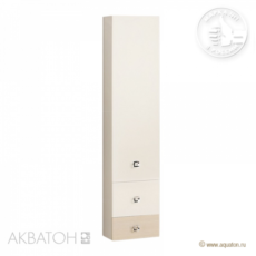 Шкаф-колонна подвесная Акватон Стамбул (350х1620 мм) сосна ларедо 1A127703ST590