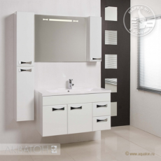 Тумба под раковину Диор 100 (998х540мм) белая 1A167701DR010