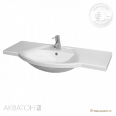 Раковина для мебели Акватон Лацио 110 (1100х543мм) белая 1A701931LC010