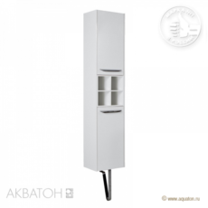 Шкаф-колонна подвесная Акватон Блент (350х1655 мм) белая 1A167403BL010