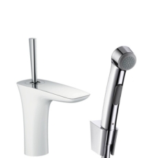 Набор для биде Hansgrohe PuraVida белый/хром 15275400