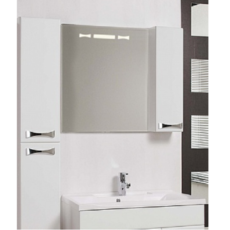 Зеркало Акватон Диор 80 правое (800х686мм) белое 1A168002DR01R