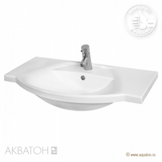Раковина для мебели Акватон Лацио 85 (850х543мм) белая 1A701831LC010