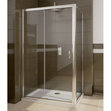 Боковая стенка Radaway Premium Plus S 100 (для Premium Plus DWJ & DWD) профиль хром глянцевый/стекло коричневое 33423-01-08N