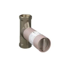 Скрытая часть запорного вентиля Hansgrohe 15973180 (шпиндельная, расход 80 л/мин)
