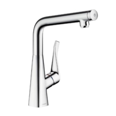Смеситель для кухни Hansgrohe Metris Select хром 14883000