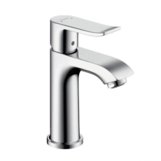 Смеситель для маленькой раковины без сливного гарнитура Hansgrohe Metris 31186000