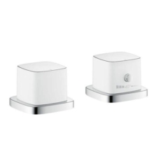 Смеситель для ванны с термостатом Hansgrohe PuraVida белый/хром 15474400