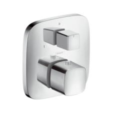 Термостат с запорным/переключающим вентилем Hansgrohe PuraVida хром 15771000
