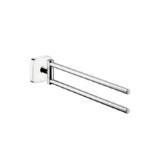 Полотенцедержатель двухрожковый Hansgrohe PuraVida 41512000