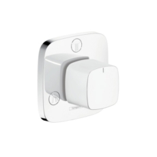 Переключающий вентиль Hansgrohe PuraVida Trio/Quattro белый/хром 15937400