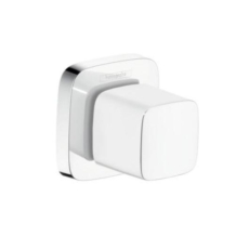 Запорный вентиль Hansgrohe PuraVida белый/хром 15978400