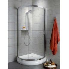 Душевой угол Radaway Premium Plus B 1900 (900х900 мм) профиль хром глянцевый/стекло коричневое 30473-01-08N