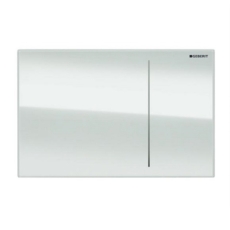Смывная клавиша Geberit Sigma70 115.625.SI.1 (стекло белое)