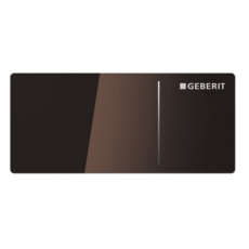 Дистанционная клавиша смыва Geberit Sigma 70 115.635.SQ.1 (стекло коричневое, умбра)