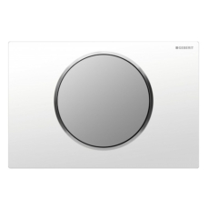 Смывная клавиша Geberit Sigma10 115.758.KL.5 (белый/матовый хром)