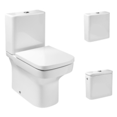 Унитаз напольный компакт Roca Dama-N 734278W000