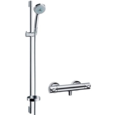 Душевой набор Hansgrohe Croma 100 Multi с термостатом Ecostat 1001 SL 27085000