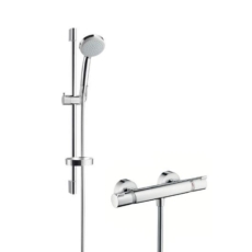 Душевой набор Hansgrohe Croma 100 Vario с термостатом Ecostat Comfort 27034000