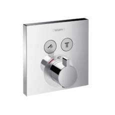 Термостат c двумя запорными вентилями Hansgrohe ShowerSelect 15763000