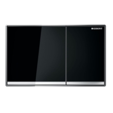 Смывная клавиша Geberit Omega60 115.081.SJ.1 (черное стекло)