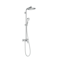 Душевая система Hansgrohe Crometta S 240 1jet Showerpipe EcoSmart 27269000