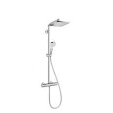 Душевая система Hansgrohe Crometta E 240 1jet Showerpipe EcoSmart 27281000