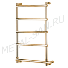Полотенцесушитель электрический Margaroli Sole 542/5 (570х840 мм) золото 5424705GONB