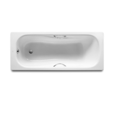 Ванна стальная прямоугольная с отверстиями для ручек Roca Princess-N 170х75 72202E0000 (противоскользящее покрытие)