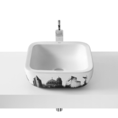 Раковина накладная Roca Urban Берлин (400х400 мм) 732765G00U