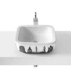 Раковина накладная Roca Urban Лондон (400х400 мм) 732765L00U