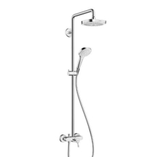 Душевая система Hansgrohe Croma Select E 180 2jet Showerpipe 27258400