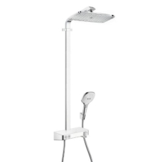 Душевая система Hansgrohe Raindance Select E 360 1jet ST Showerpipe (белый/хром) 27288400