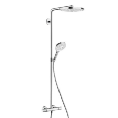 Душевая система Hansgrohe Raindance Select S 240 2jet Showerpipe 27129400 (белый/хром)