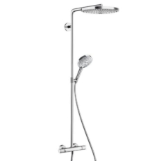Душевая система Hansgrohe Raindance Select S 300 2jet Showerpipe (белый/хром) 27133400