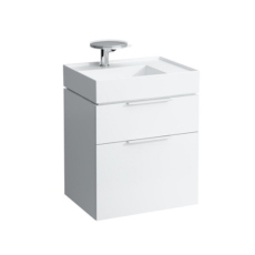 Тумба под раковину Laufen Kartell by Laufen 0755.2 (4.0755.2.033.631.1, 595х455мм, белый глянец)